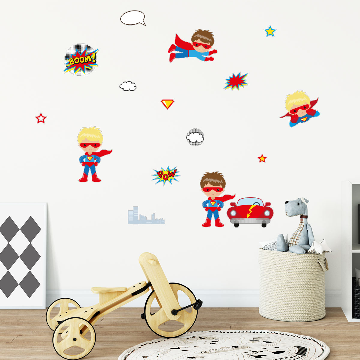 Sticker enfant : Des éléments de décoration ?